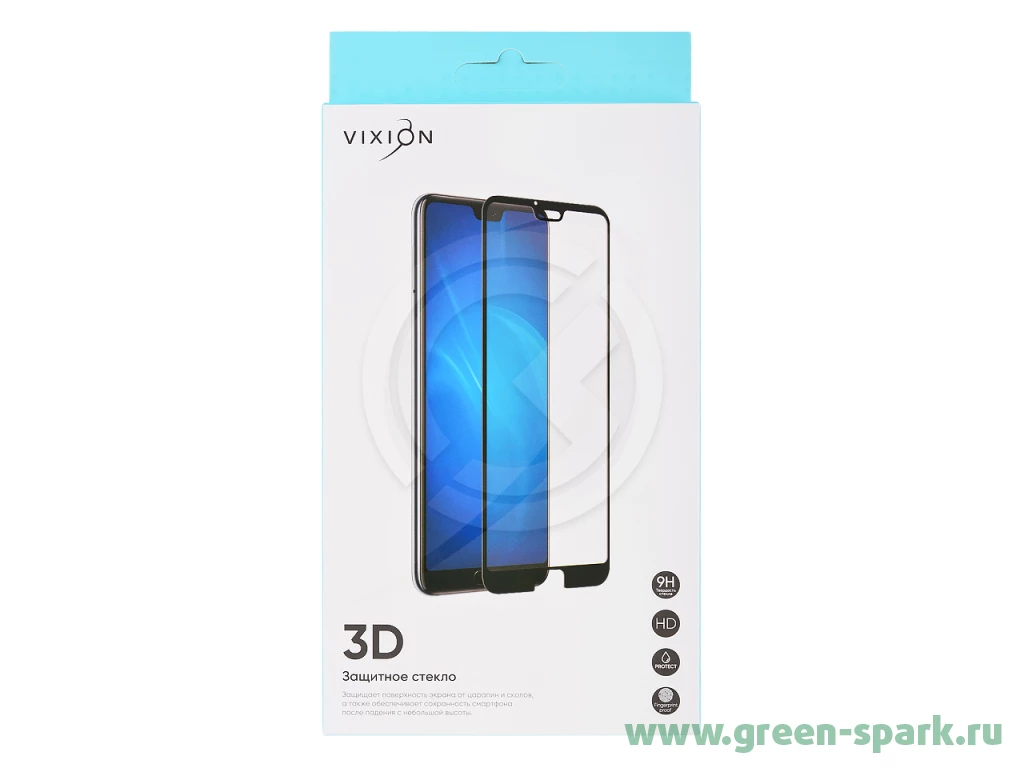 Защитное стекло 3D для Samsung M215F Galaxy M21/M30/M31 (черный) (VIXION).  Купить оптом и в розницу в Ростове-на-Дону