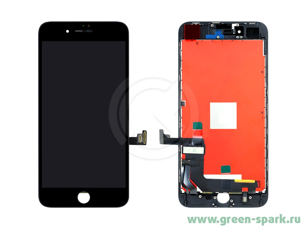 Дисплей для iPhone 8 Plus + тачскрин черный с рамкой (copy LCD). Купить  оптом и в розницу в Ростове-на-Дону