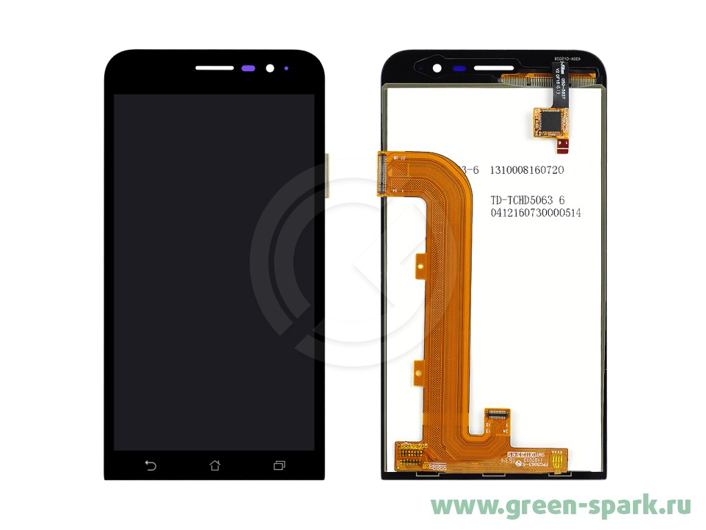 Дисплей для Asus Zenfone Go (ZB500KL) + тачскрин (черный) (copy LCD).  Купить оптом и в розницу в Ростове-на-Дону