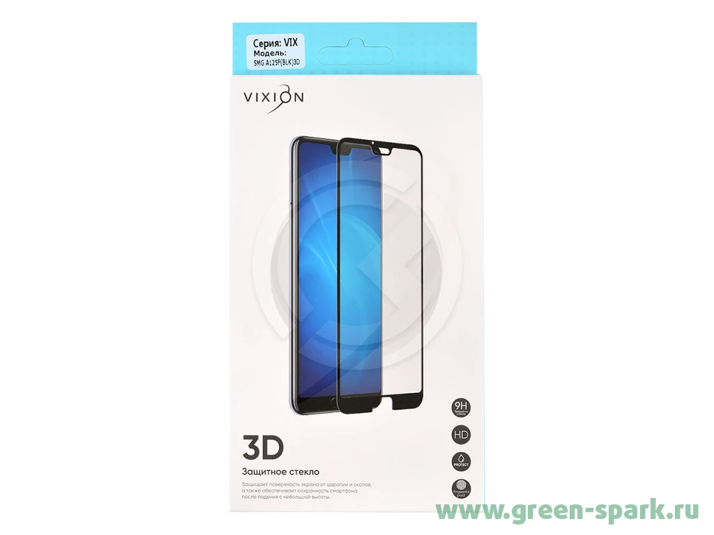 Защитное стекло 3D для Samsung A022F/A125F/A127F/M127 Galaxy  A02/A02s/A12/A12s/M12 (черный) (VIXION). Купить оптом и в розницу в  Ростове-на-Дону