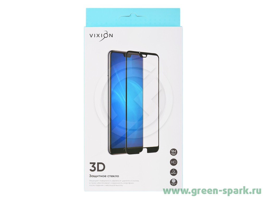 Защитное стекло 3D для Samsung A205/A305/A505 Galaxy  A20/A30/A30s/A50/A50s/M30s (черный) (VIXION). Купить оптом и в розницу в  Ростове-на-Дону