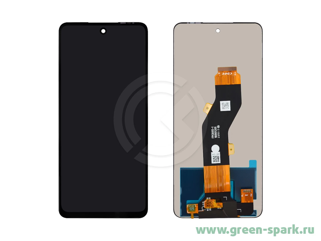 Дисплей для Tecno Spark Go 2024 (BG6) + тачскрин (черный) (100% LCD).  Купить оптом и в розницу в Ростове-на-Дону