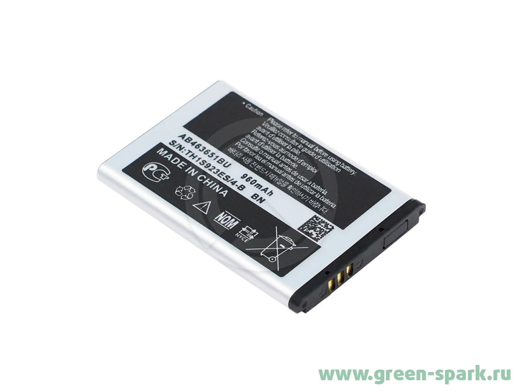 Аккумулятор для Samsung L700 (S3650/S5610 /L800/B200/M7600/C6112  (AB463651BE) (VIXION). Купить оптом и в розницу в Ростове-на-Дону