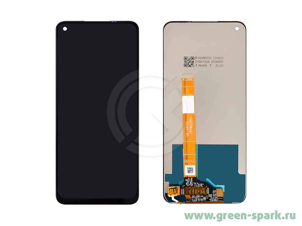 Дисплей для Realme 8 5GV13 5GQ3iOppo A93s 5GNarzo 30 5G + тачскрин  (черный) (copy LCD). Купить оптом и в розницу в Ростове-на-Дону